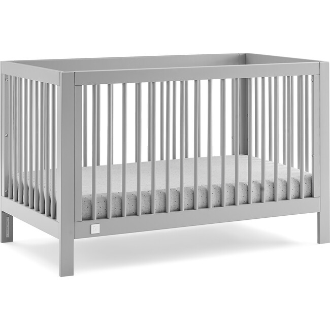 Charlie 6-In-1 Convertible Crib, Grey