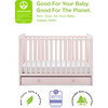 Graham 4-In-1 Convertible Crib With Storage Drawer, Pink - Cribs - 3