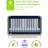 Tate 4-In-1 Convertible Crib, Blue - Cribs - 3