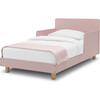 Square Headboard Toddler Bed, Pink - Beds - 2