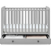 Graham 4-In-1 Convertible Crib With Storage Drawer, Grey - Cribs - 5