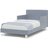 Square Headboard Toddler Bed, Grey - Beds - 4