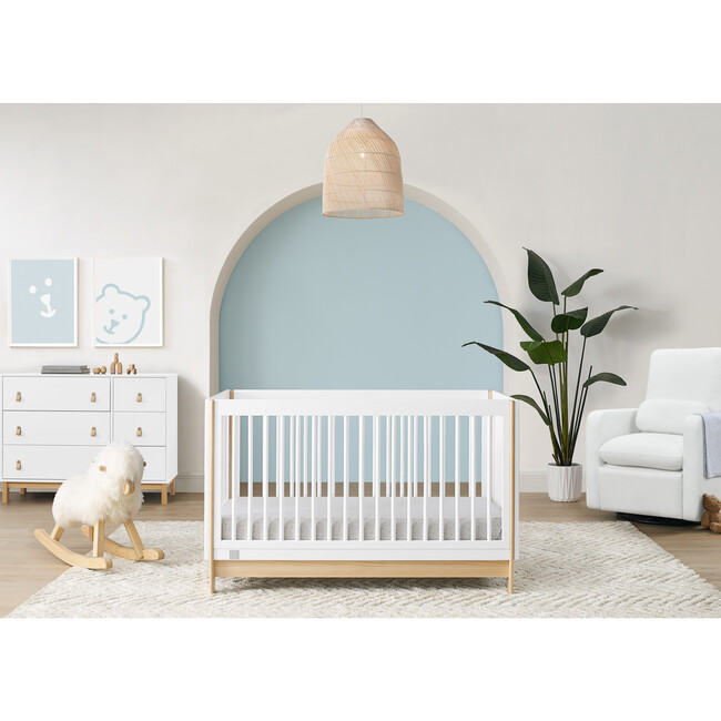 Tate 4-In-1 Convertible Crib, White - Cribs - 6