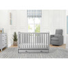 Graham 4-In-1 Convertible Crib With Storage Drawer, Grey - Cribs - 6