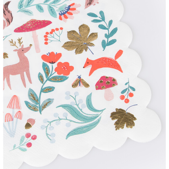 Winter Woodland Large Napkins - Party - 2