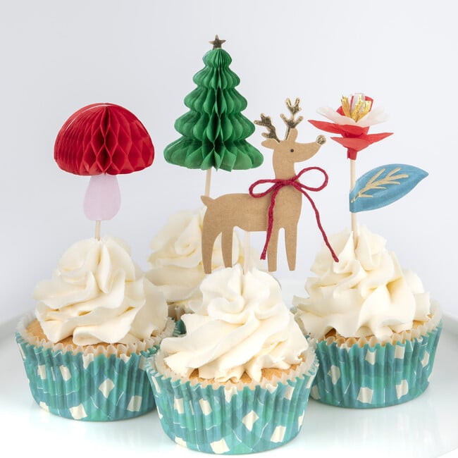 Winter Woodland Cupcake Kit - Party Accessories - 4