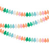 Tissue Paper Christmas Tree Garlands - Garlands - 1 - thumbnail