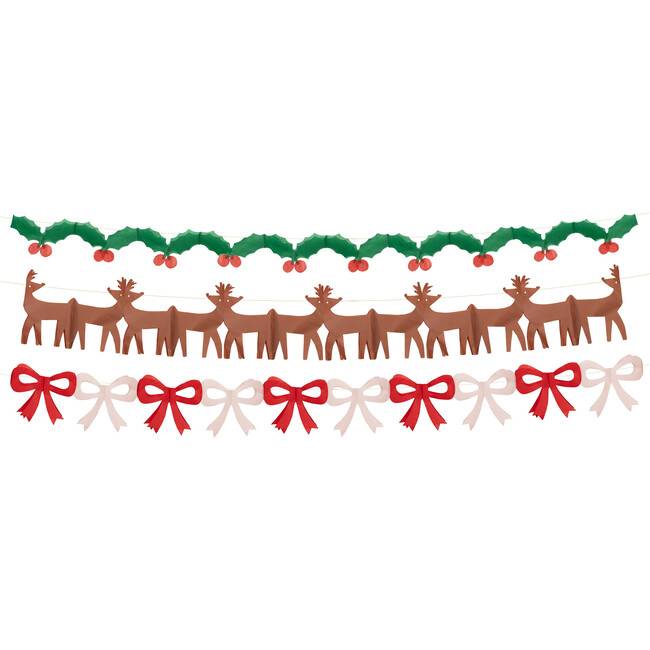 Tissue Paper Christmas Garlands - Garlands - 1