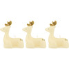 Small Ivory Reindeer Candles - Candles - 1 - thumbnail