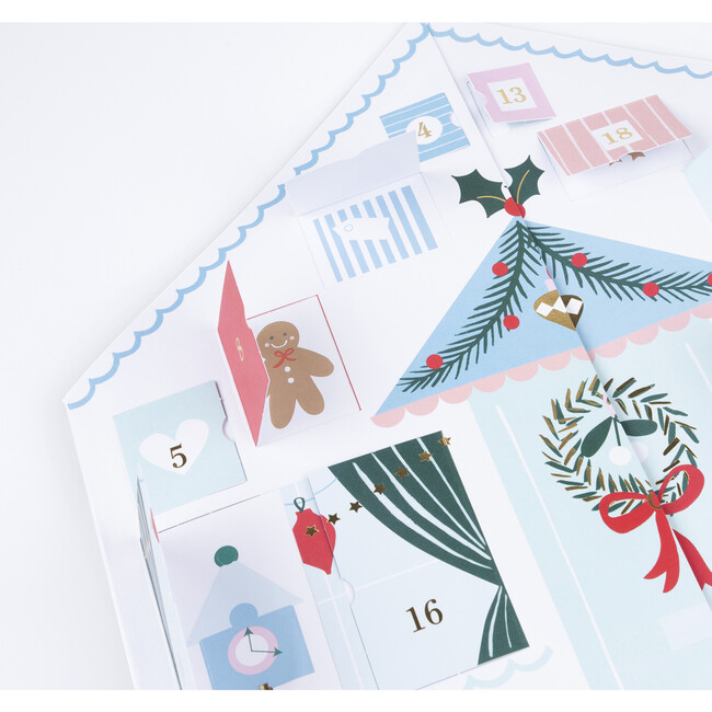 Santa's Cabin Sticker Advent Calendar - Advent Calendars - 4