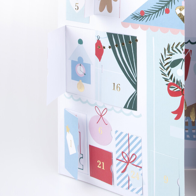Santa's Cabin Sticker Advent Calendar - Advent Calendars - 5