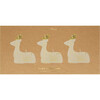 Small Ivory Reindeer Candles - Candles - 4