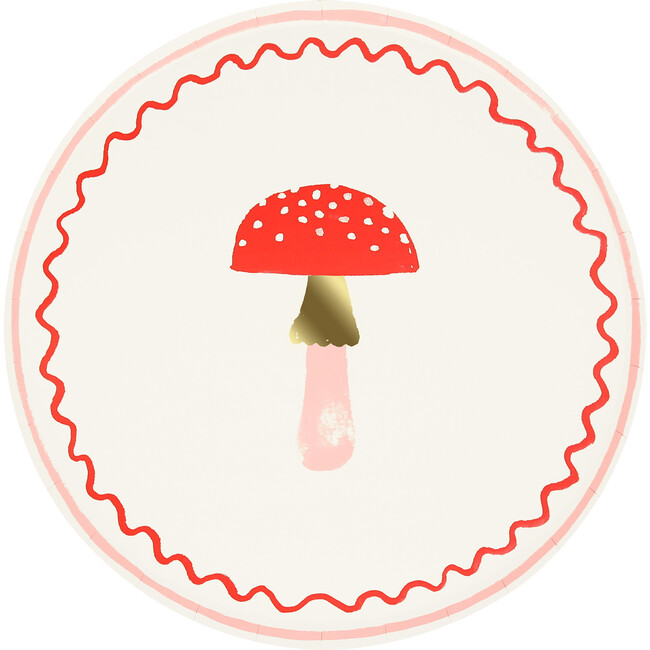 Merry Mushrooms Side Plates - Party - 5