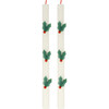 Holly Table Candles - Candles - 1 - thumbnail