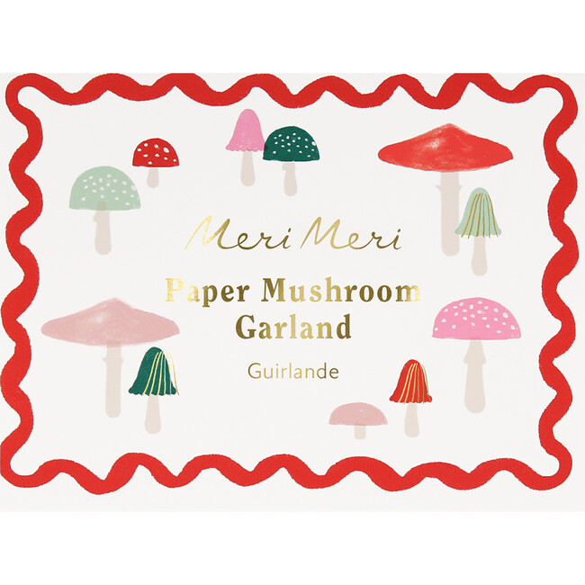 Honeycomb Mushrooms Mini Garland - Garlands - 5