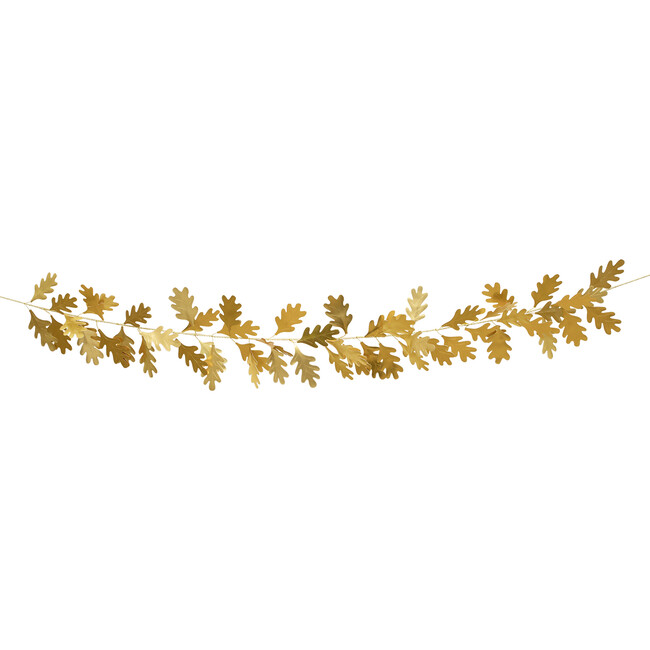 Gold Oak Leaves Garland - Garlands - 3