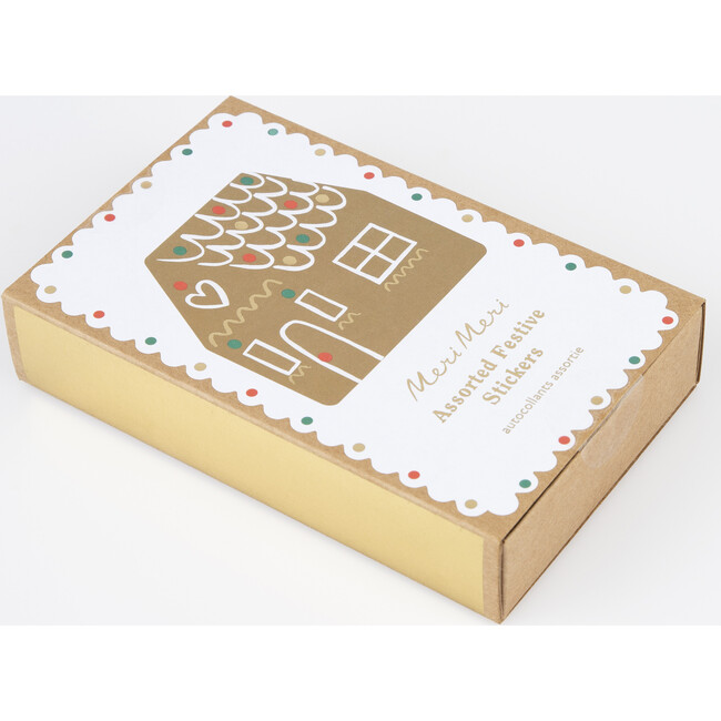 Gingerbread Stickers - Favors - 4