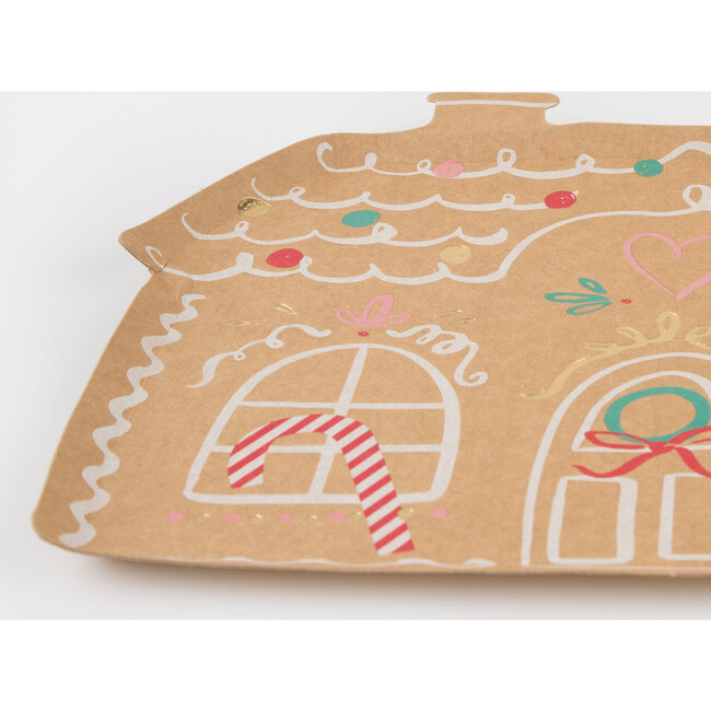 Gingerbread House Plates - Party - 3