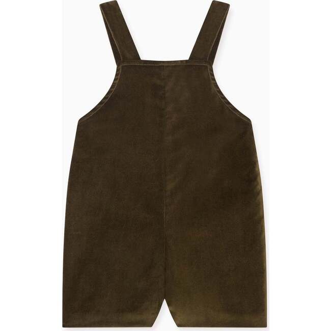 Baby Olive Buganvilla Velvet Dungarees - Overalls - 4