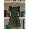 Olive Cora Velvet Girl Pinafore Skirt - Skirts - 5