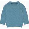 Blue Goyo Merino Boy Sweater - Cardigans - 3