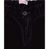 Black Elio Velvet Boy Pants - Pants - 3