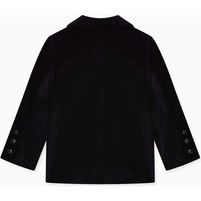 Black Fiesta Velvet Boy Jacket - Coats - 4