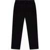 Black Elio Velvet Boy Pants - Pants - 4