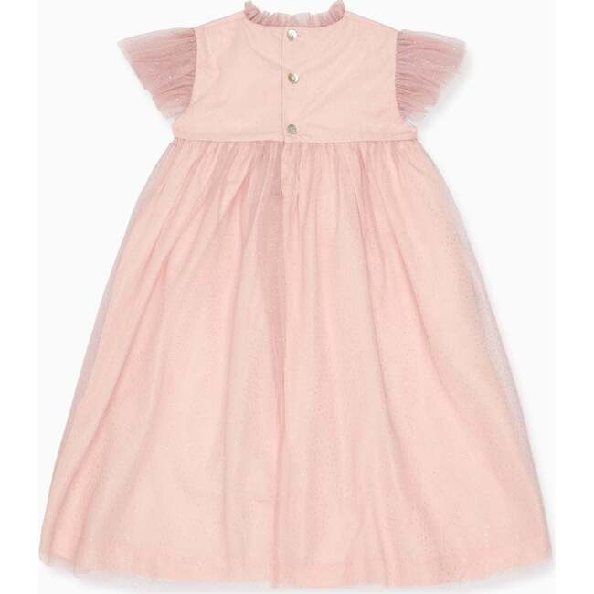 Dusty Pink Estrella Tulle Girl Empire Dress - Dresses - 4