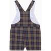 Baby Blue Check Salma Overalls - Overalls - 3