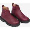 Twinkle Toe Chelsea Boots, Burgundy - Boots - 2