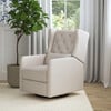 Everly Recliner and Swivel Glider, Cream Eco-Weave - Nursery Chairs - 3