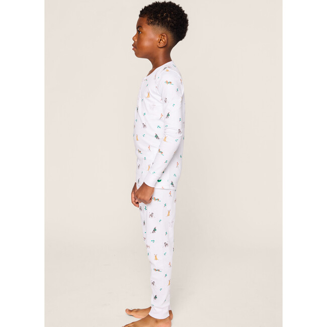 Children's Snug Fit Pajama Set, Jingle Paws - Pajamas - 3