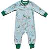 Parker Baby Holiday One Piece Zippy, Elvies - Pajamas - 1 - thumbnail