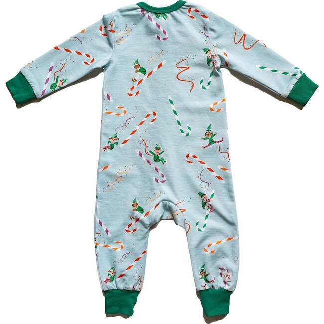 Parker Baby Holiday One Piece Zippy, Elvies - Pajamas - 5