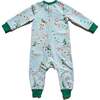 Parker Baby Holiday One Piece Zippy, Elvies - Pajamas - 5