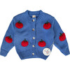 Tomato Cardigan, Blue - Cardigans - 1 - thumbnail