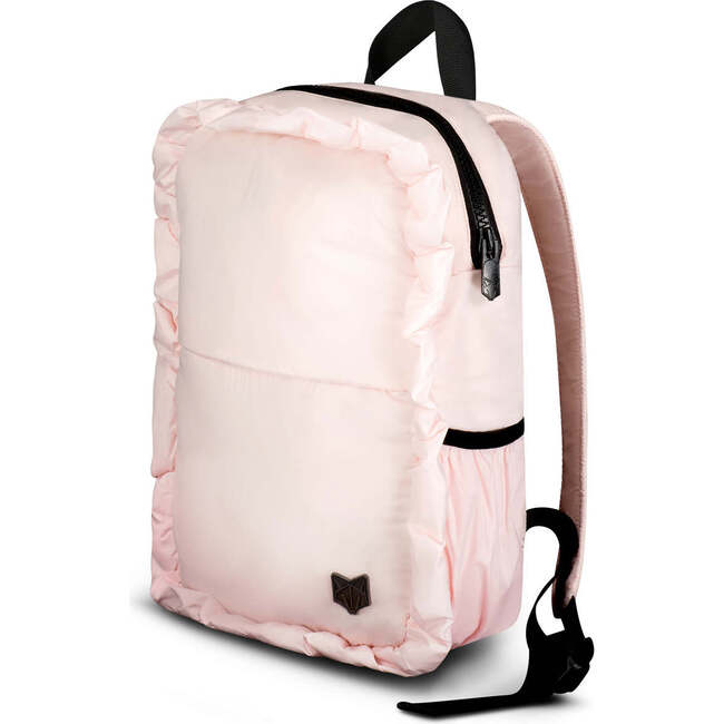 The Shieldmaiden Piped Ruffle Small Backpack, Pink
