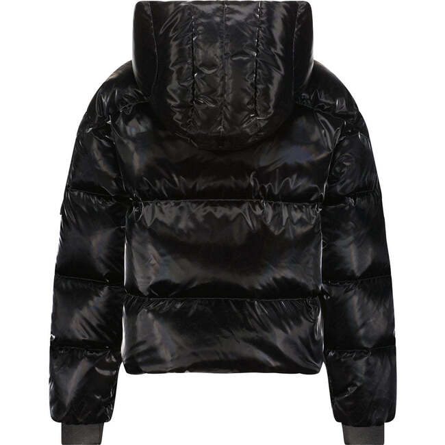 The  Magic Mangave High Collar Hood Bomber Jacket, Euphoric Noir & Grey