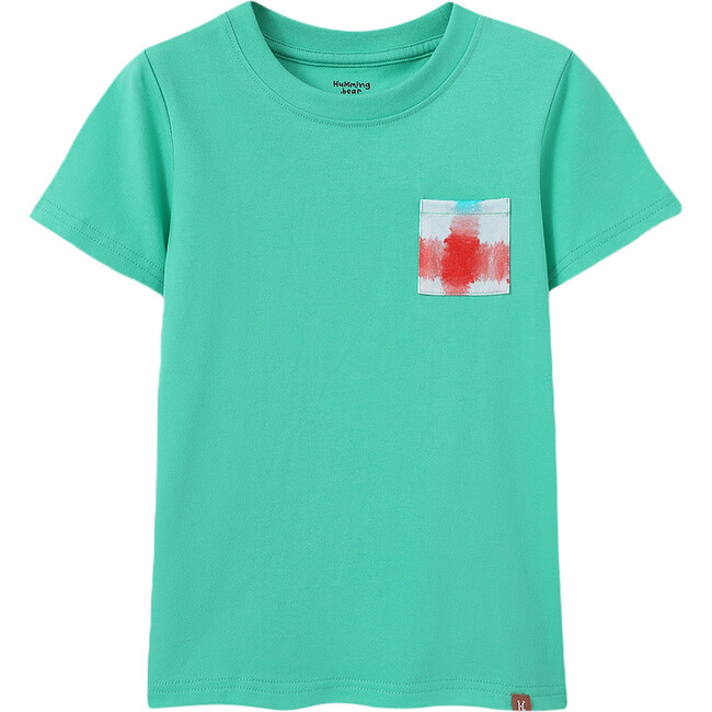 Short Sleeve Pocket Tee, Green