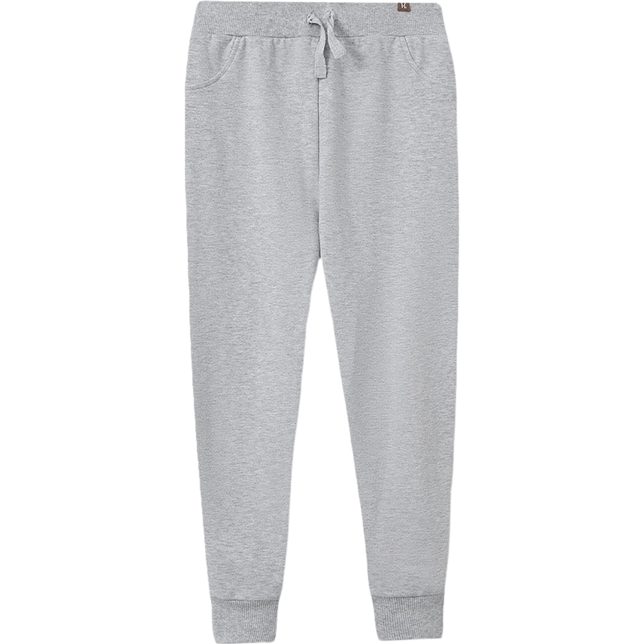 【関税&送料込】  Dove Grey Cotton Huron Sweatshi Combed Cotton Sweatpants, Grey - Hummingbear Pants | Maisonette