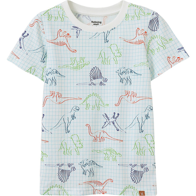 Dinosaur Adventure Short Sleeve Tee, Multi