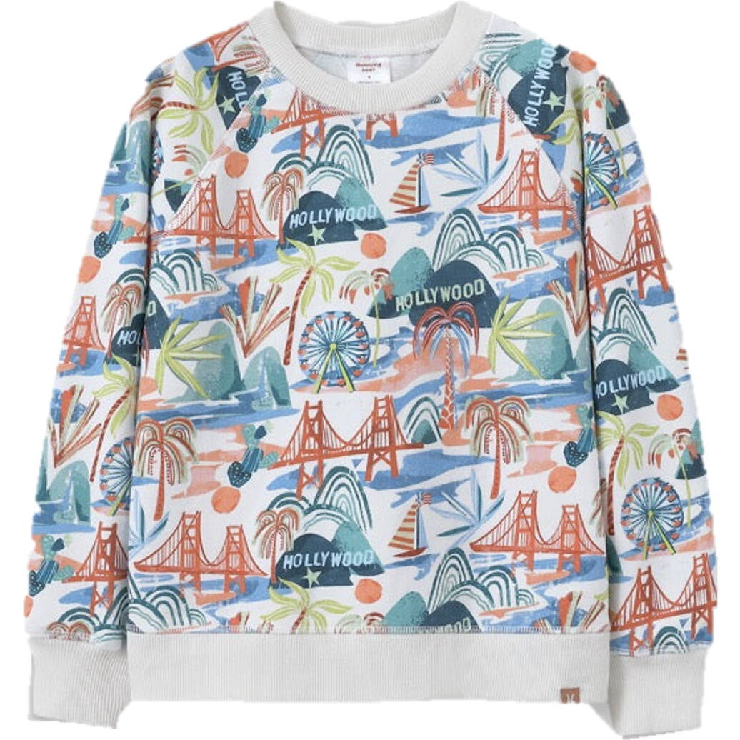 California Icons Sweatshirt, Multi - Sweatshirts - 1