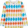 Colorburst Stripes Long Sleeve Tee, Multi - T-Shirts - 1 - thumbnail