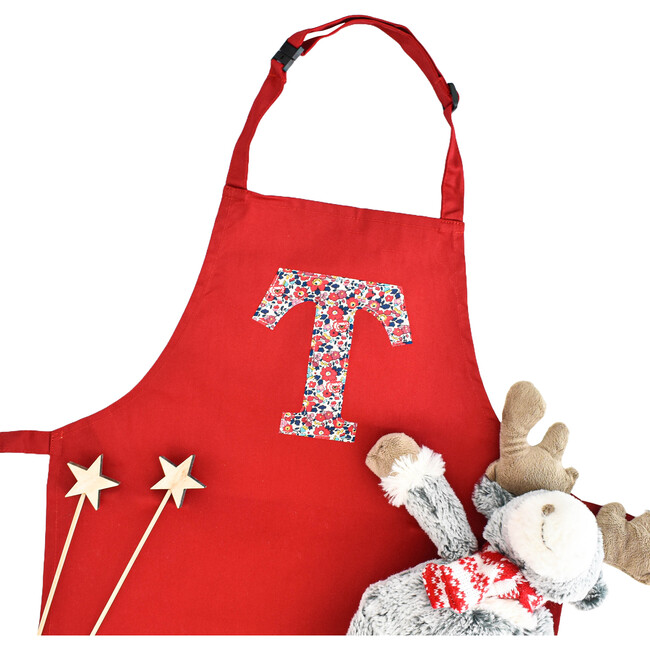 Liberty of London Children's Personalised Apron, Red