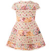 Baby Lilah Floral Print Short Sleeve Mini Dress, Multicolors - Dresses - 1 - thumbnail