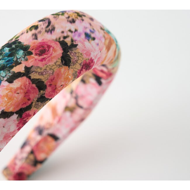 Lilah Floral Print Headband, Multicolors - Hair Accessories - 3