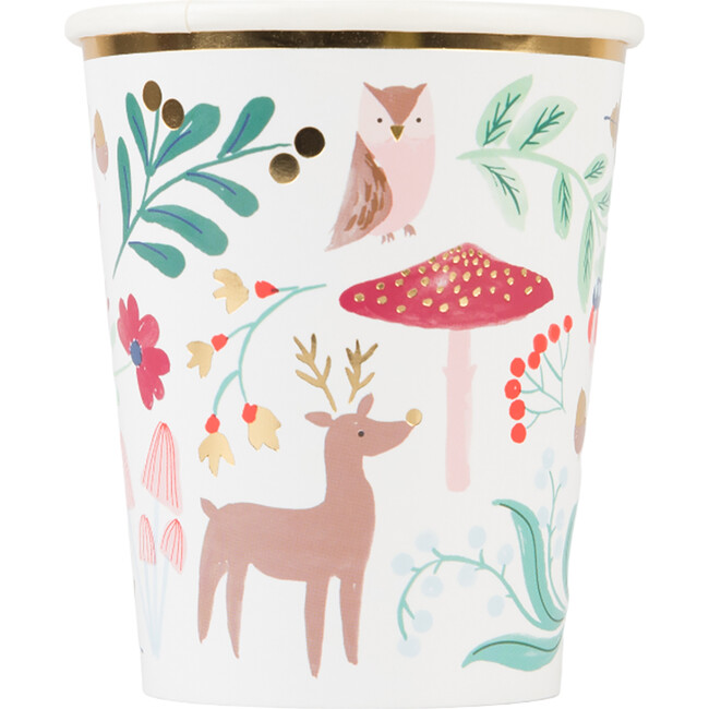 Winter Woodland Cups