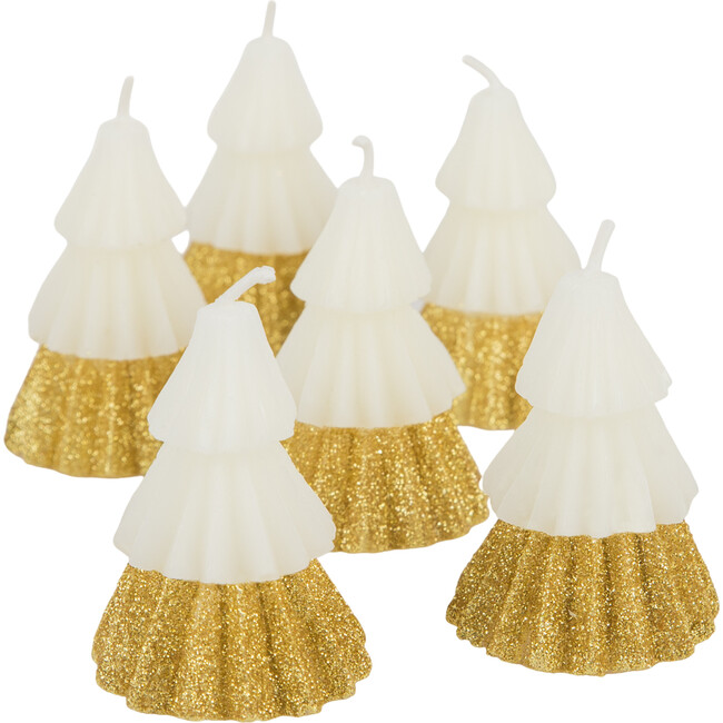 Ivory Mini Tree Candles - Candles - 1