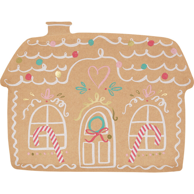 Gingerbread House Plates